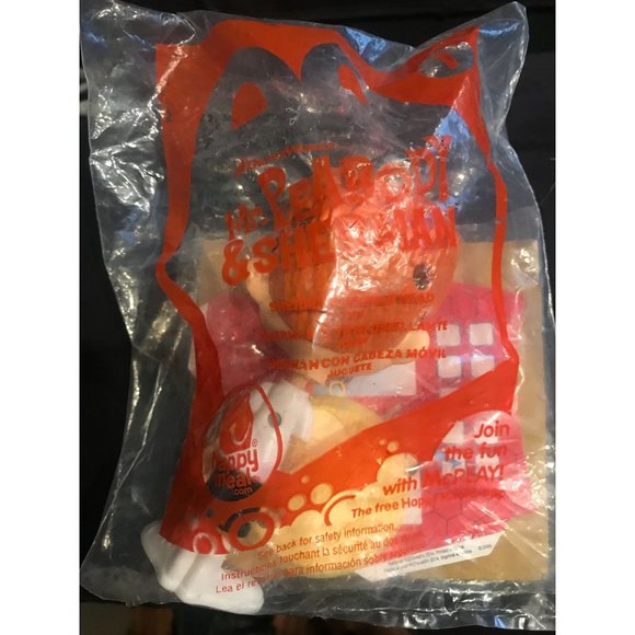 SEALED 2014 McDONALD'S HAPPY MEAL #1 SHERMAN BOBBLE HEAD - Picture 1 of 1
